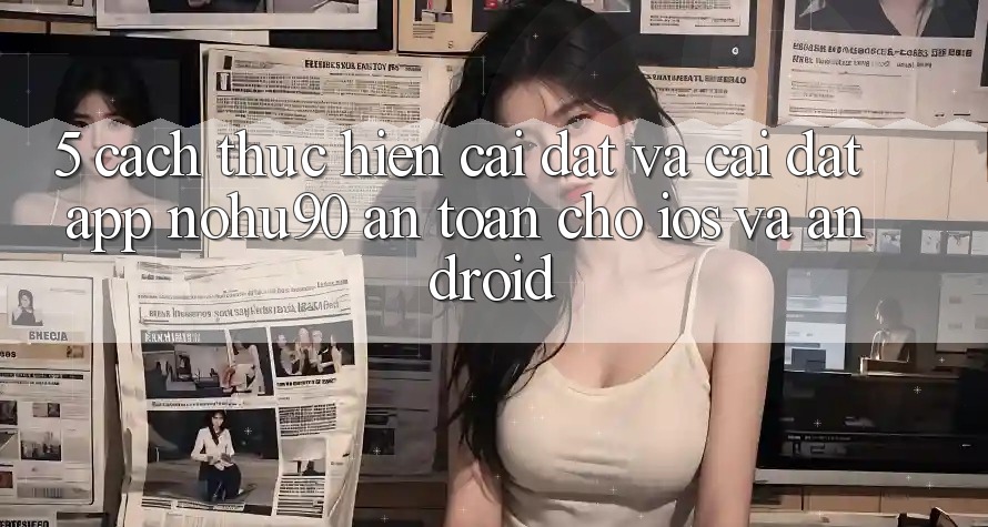 5. Cách thực hiện Cài đặt Và Cài Đặt App nohu90 An Toàn Cho iOS Và Android