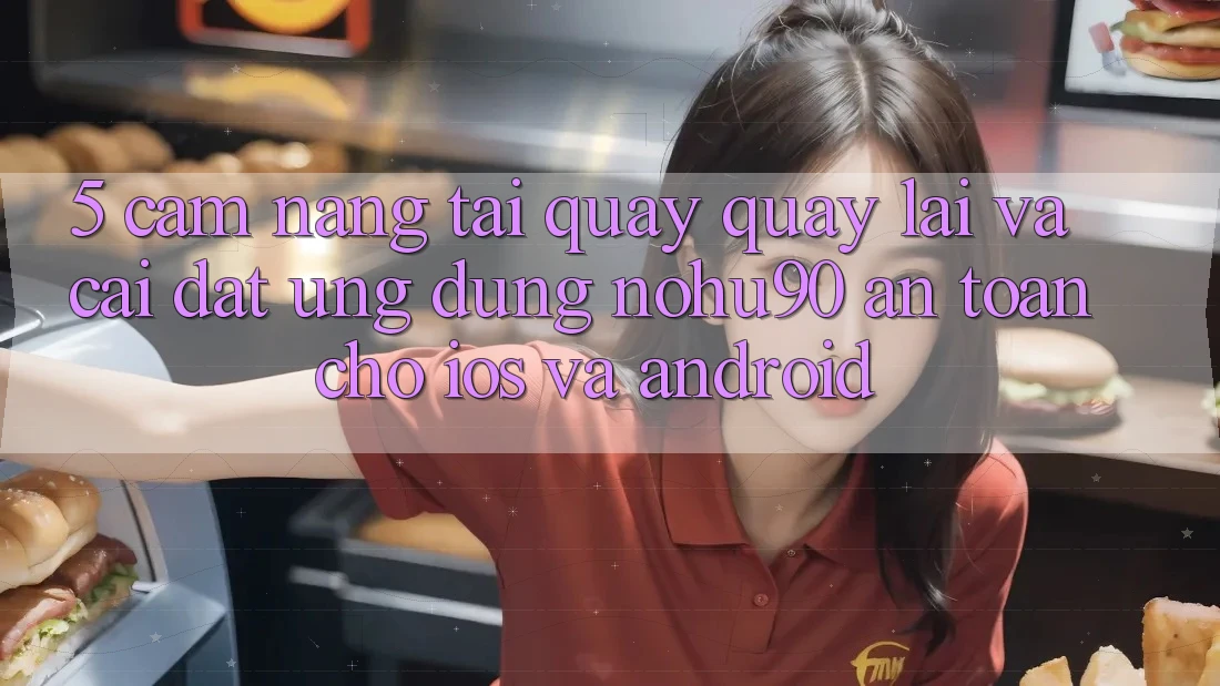 5. Cẩm nang Tải quay quay lại Và Cài Đặt Ứng dụng nohu90 An Toàn Cho iOS Và Android
