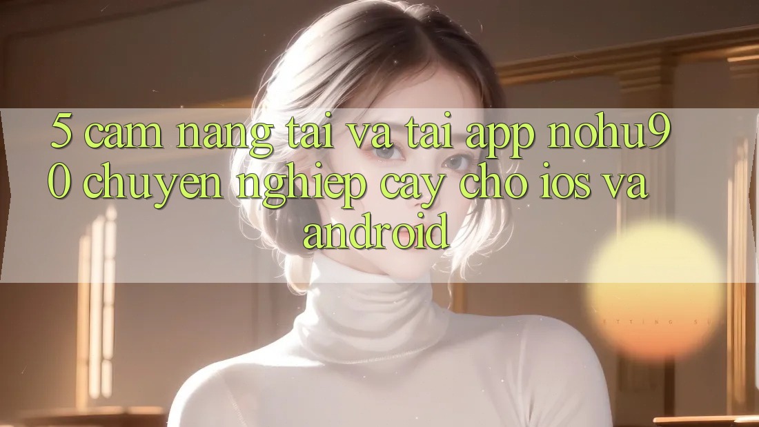 5. Cẩm nang Tải Và Tải App nohu90 Chuyên nghiệp cậy Cho iOS Và Android 5. Cẩm nang Tải Và Tải App nohu90 Chuyên nghiệp cậy Cho iOS Và Android