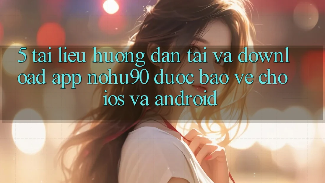 5. Tài liệu hướng dẫn Tải Và Download App nohu90 Được bảo vệ Cho iOS Và Android