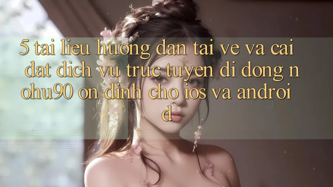 5. Tài liệu hướng dẫn Tải về Và Cài Đặt Dịch vụ trực tuyến di động nohu90 Ổn định Cho iOS Và Android