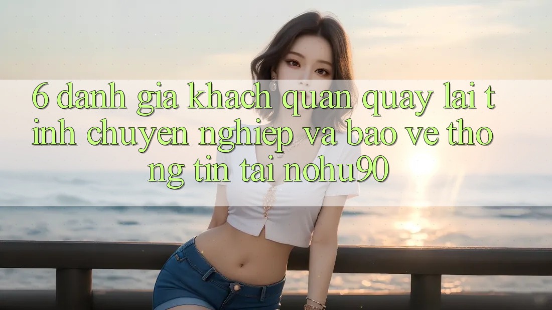 6. Đánh Giá Khách Quan Quay lại Tính Chuyên nghiệp Và Bảo vệ thông tin Tại nohu90 6. Đánh Giá Khách Quan Quay lại Tính Chuyên nghiệp Và Bảo vệ thông tin Tại nohu90