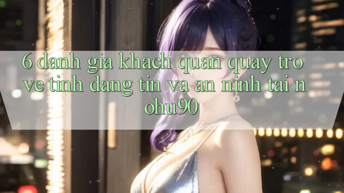 6. Đánh Giá Khách Quan Quay trở về Tính Đáng tin Và An ninh Tại nohu90 6. Đánh Giá Khách Quan Quay trở về Tính Đáng tin Và An ninh Tại nohu90