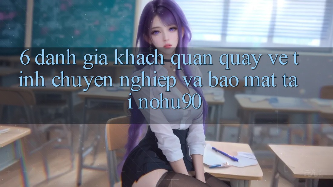 6. Đánh Giá Khách Quan Quay về Tính Chuyên nghiệp Và Bảo Mật Tại nohu90 6. Đánh Giá Khách Quan Quay về Tính Chuyên nghiệp Và Bảo Mật Tại nohu90