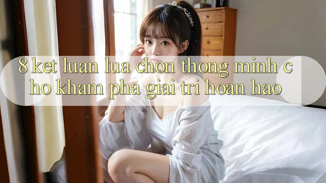 8. Kết Luận: Lựa Chọn Thông Minh Cho Khám phá Giải Trí Hoàn hảo