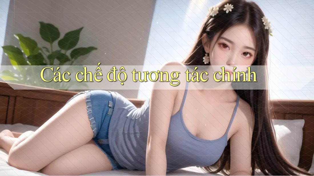 Các chế độ tương tác chính Các chế độ tương tác chính