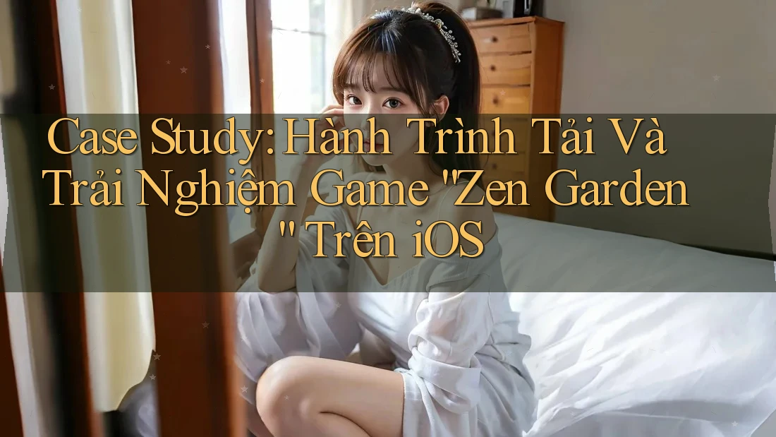 Case Study: Hành Trình Tải Và Trải Nghiệm Game “Zen Garden” Trên iOS