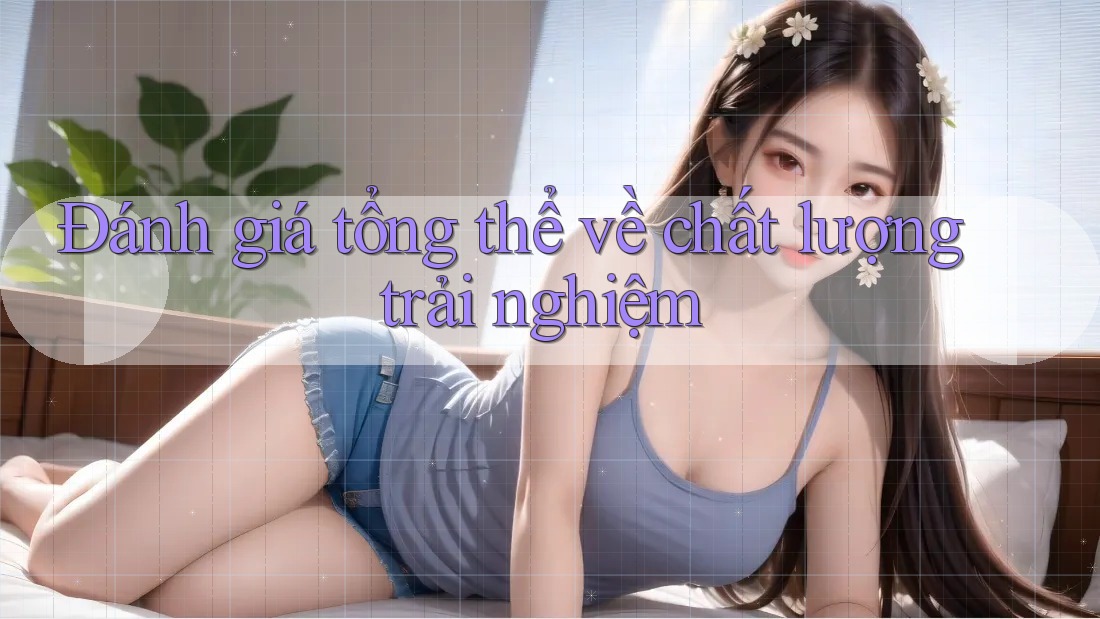 Đánh giá tổng thể về chất lượng trải nghiệm Đánh giá tổng thể về chất lượng trải nghiệm