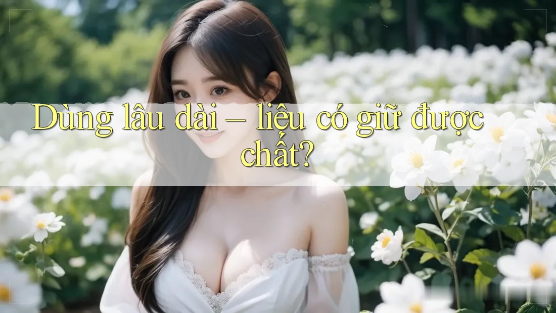 Dùng lâu dài – liệu có giữ được chất? Dùng lâu dài – liệu có giữ được chất?