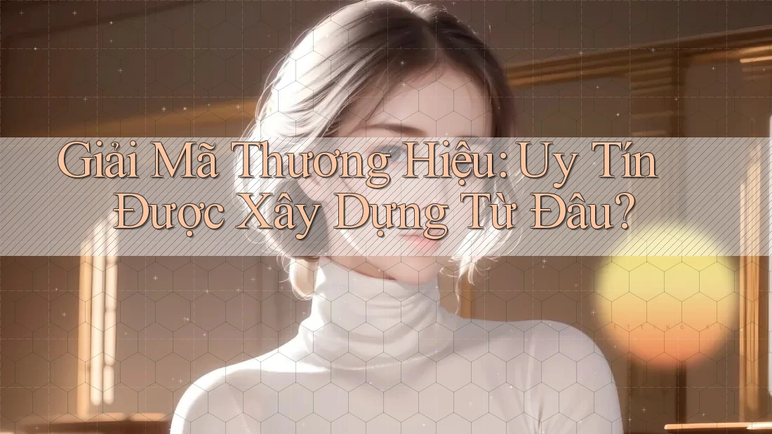 Giải Mã Thương Hiệu: Uy Tín Được Xây Dựng Từ Đâu? Giải Mã Thương Hiệu: Uy Tín Được Xây Dựng Từ Đâu?