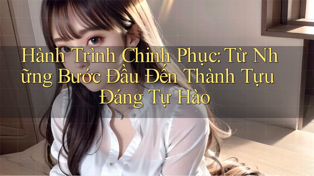 Hành Trình Chinh Phục: Từ Những Bước Đầu Đến Thành Tựu Đáng Tự Hào Hành Trình Chinh Phục: Từ Những Bước Đầu Đến Thành Tựu Đáng Tự Hào