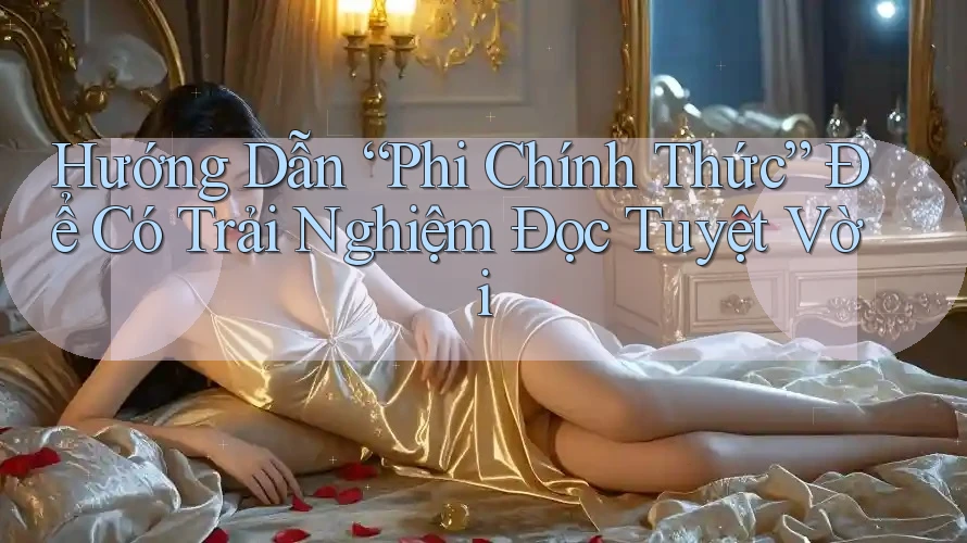 Hướng Dẫn “Phi Chính Thức” Để Có Trải Nghiệm Đọc Tuyệt Vời