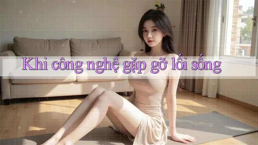 Khi công nghệ gặp gỡ lối sống Khi công nghệ gặp gỡ lối sống
