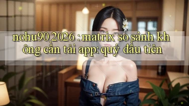 nohu90 2026 matrix so sánh không cần tải app quý đầu tiên