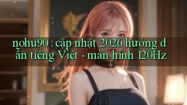 nohu90 cập nhật 2026 hướng dẫn tiếng Việt   màn hình 120Hz