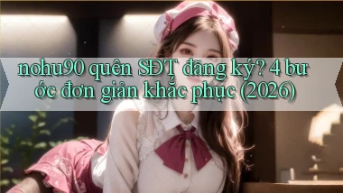 nohu90 quên SĐT đăng ký 4 bước đơn giản khắc phục (2026)