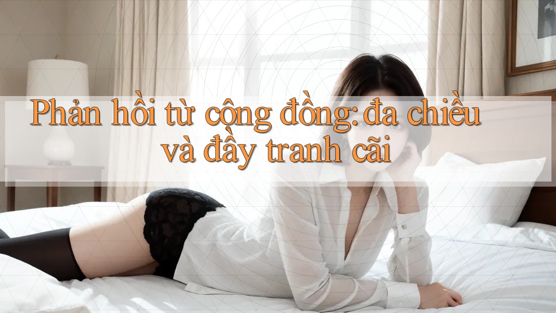 Phản hồi từ cộng đồng: đa chiều và đầy tranh cãi Phản hồi từ cộng đồng: đa chiều và đầy tranh cãi