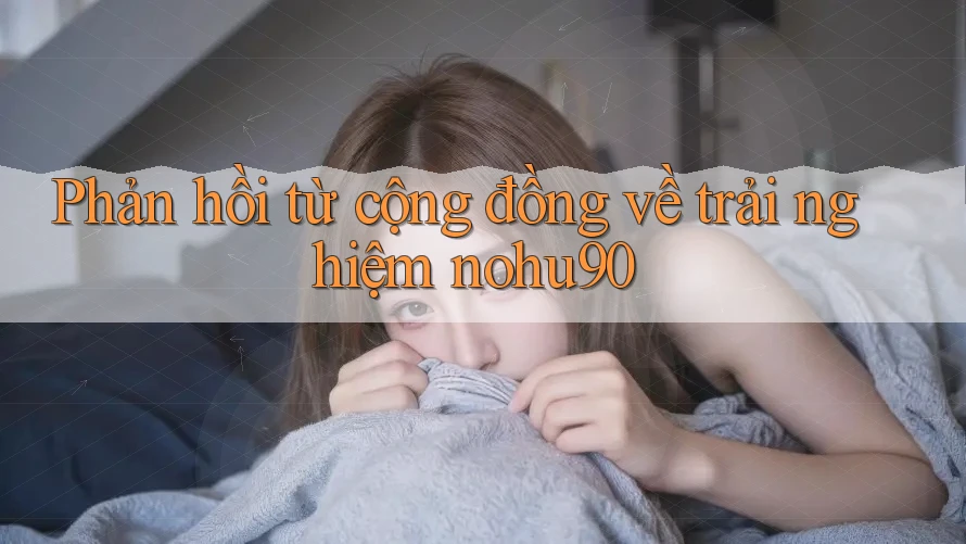 Phản hồi từ cộng đồng về trải nghiệm nohu90 Phản hồi từ cộng đồng về trải nghiệm nohu90