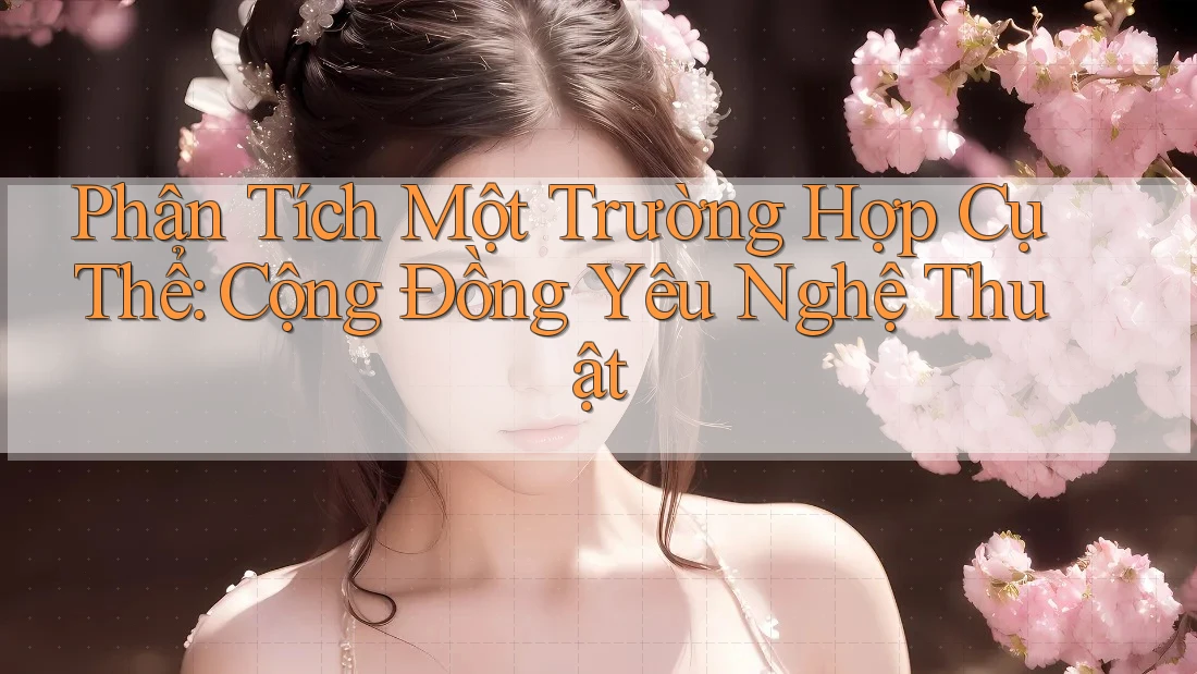 Phân Tích Một Trường Hợp Cụ Thể: Cộng Đồng Yêu Nghệ Thuật Phân Tích Một Trường Hợp Cụ Thể: Cộng Đồng Yêu Nghệ Thuật