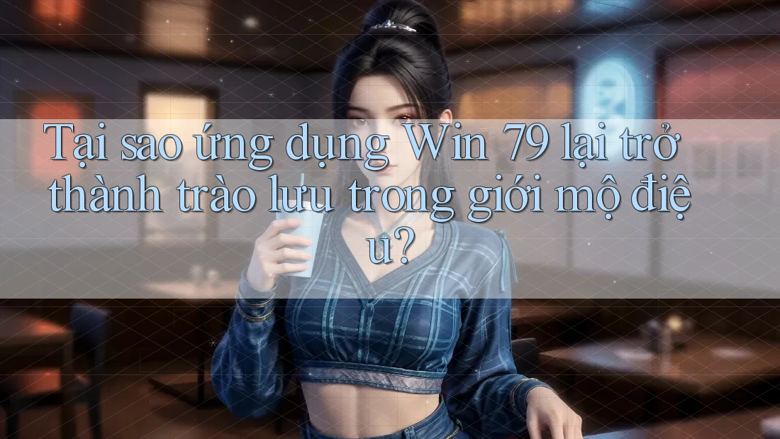 Tại sao ứng dụng Win 79 lại trở thành trào lưu trong giới mộ điệu? Tại sao ứng dụng Win 79 lại trở thành trào lưu trong giới mộ điệu?