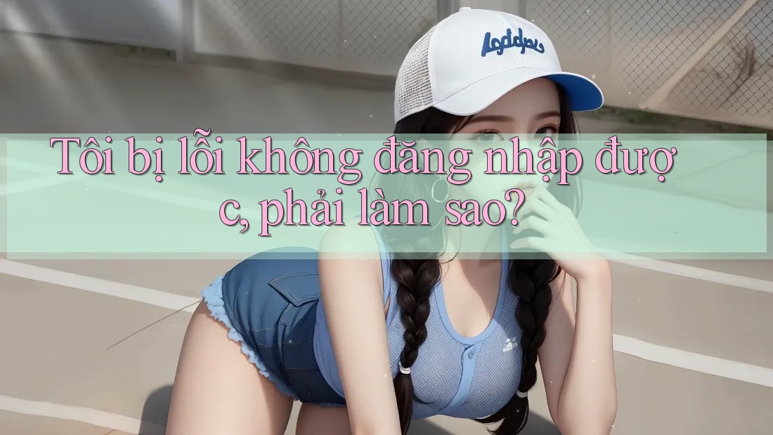 Tôi bị lỗi không đăng nhập được, phải làm sao? Tôi bị lỗi không đăng nhập được, phải làm sao?