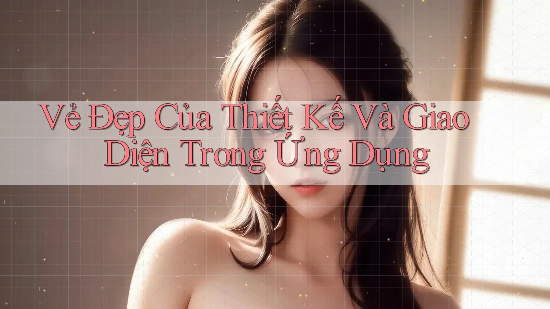 Vẻ Đẹp Của Thiết Kế và Giao Diện Trong Ứng Dụng Vẻ Đẹp Của Thiết Kế và Giao Diện Trong Ứng Dụng